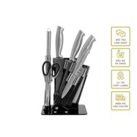 Bộ Dao Nhật 6 Món, bộ dao Seki Trợ Thủ Đắc Lực Cho Chị Em Nội Trợ, Tay Cầm Vừa Vặn, Chống Gỉ Sét, Ăn Mòn