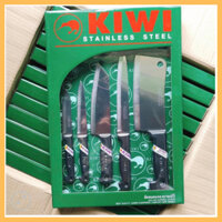 Bộ Dao Thái Lan Cán Nhựa Kiwi 5 Món - Hàng Nhập Khẩu Thái Lan