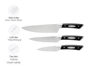 Bộ dao thái Scanpan Classic 3 chiếc 92001800