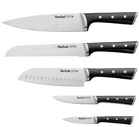 Bộ dao thép Đức 5 món kèm kệ để dao Tefal K232S574 - Hàng chính hãng