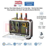 Bộ Dao Thớt Khử Khuẩn UV Và Sấy Khô Morphy Richards MR1002 Thế hệ thứ 3