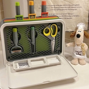 Bộ Dao Thớt Khử Trùng Morphy Richards MR1001