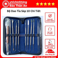 Bộ Dao Tỉa Sáp Nha Khoa 10 Chi Tiết