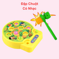 Bộ đập chuột đồ chơi đập chuột cho bé có nhạc vui nhộn chất liệu siêu bền giúp rèn luyện khả năng phản xạ