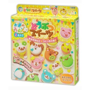 Bộ đất nặn bằng bột gạo tạo hình Kem, Bánh quy GINCHO