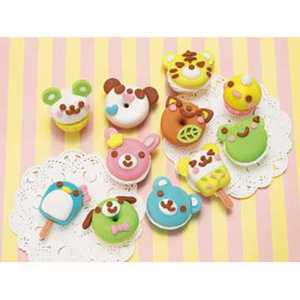 Bộ đất nặn bằng bột gạo tạo hình Kem, Bánh quy GINCHO