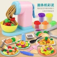 Bộ đất nặn Máy làm Bún, làm mỳ: đã gồm 5 hộp đất nặn