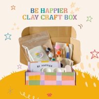 Bộ đất nặn tự khô làm gốm cho bé (1000g)