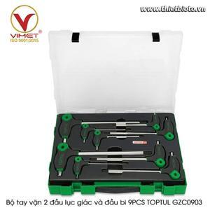 Bộ đầu bi chữ L TOPTUL GZC0903 - 9 món