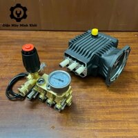Bộ đầu bơm máy rửa xe cao áp 2.2kw - 3.5kw có rơ le| Đầu bơm máy rửa xe áp lực cao, đầu liền