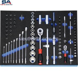 Bộ đầu chìa vặn Holex 916890 82, 82 chi tiết