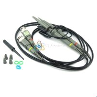 Bộ đầu dây đo oscilloscope BNC P6100 100MHz độ chính xác cao Đầu dò kẹp cá sấu Dây dẫn thử nghiệm