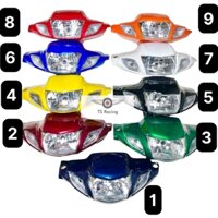 Bộ đầu đèn wave i (có luôn bợ cổ)