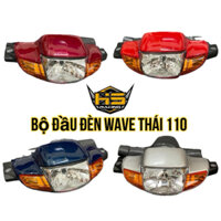 Bộ đầu đèn wave thái 110 - nhựa abs