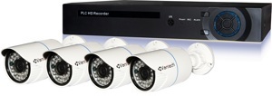 Bộ đầu ghi hình camera IP 4 kênh công nghệ PLC Vantech VPP-01A