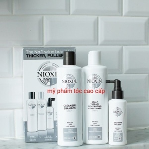 Bộ dầu gội chống rụng tóc Nioxin Trialkit số 1 - 150ml