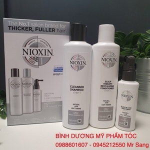 Bộ dầu gội chống rụng tóc Nioxin Trialkit số 2 - 150ml