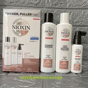 Bộ dầu gội chống rụng tóc Nioxin Trialkit số 3 - 150ml