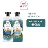 Bộ Dầu Gội & Dầu Xả Herbal Essences Shampoo & Conditioner Tinh Dầu Argan Morocco 400ml/ chai