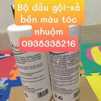 Bộ dầu gội dầu xả johnny feel giúp giữ màu tóc nhuộm và dưỡng tóc bóng mượt chính hãng johnny feel