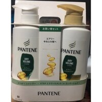 Bộ dầu gội & dầu xả Pantene xanh lá - Hàng Nhật Sakura