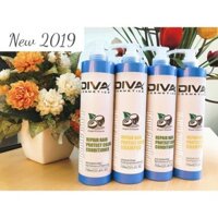 Bộ Dầu Gội DiVa Argan 750ml / 400ml (Mẫu mới )