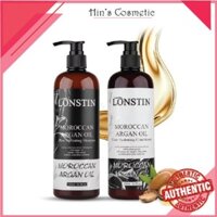 Bộ Dầu Gội Dưỡng Ẩm Phục Hồi Lonstin Moroccan Argan Oil Hydrating 500ML [A]