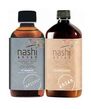 Bộ dầu gội Nashi Argan phục hồi hư tổn 200ml