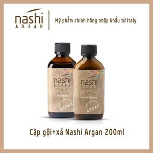 Bộ dầu gội Nashi Argan phục hồi hư tổn 200ml