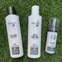 Bộ dầu gội Nioxin TrialKit chống rụng tóc System 2 150ml 2019 ( Natural Hair)