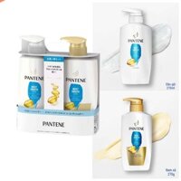 BỘ DẦU GỘI PANTENE MOIST SMOOTH CARE  HỘP XANH DƯƠNG GIÚP CÂN BẰNG ĐỘ ẨM TÓC DẦU VÀ THƯỜNG ( CHAI 400ML)