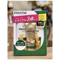 Bộ dầu gội Pantene Nhật xanh lá cây