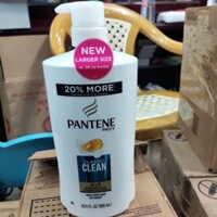 Bộ dầu gội pantene pro V Classic clean 900 ml của Mỹ