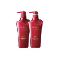 Bộ Dầu Gội Tsubaki Đỏ Extra Moist 500ml x 2