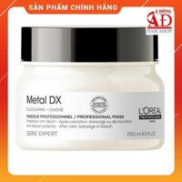 BỘ DẦU GỘI Ủ DƯỠNG LOREAL METAL DX DETOX SIÊU MỀM MƯỢT THẢI ĐỘC KIM LOẠI CHO TÓC - DẦU HẤP Ủ 250ML