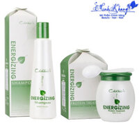 Bộ dầu gội ủ Trà xanh CHIHTSAI Energizing phục hồi tóc hư tổn nặng siêu mượt 460ml/630ml - MK