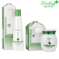 Bộ dầu gội ủ Trà xanh CHIHTSAI Energizing phục hồi tóc hư tổn nặng siêu mượt 460ml/630ml ( MK )