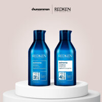 Bộ Dầu Gội Và Dầu Xả Cho Tóc Hư Tổn REDKEN Extreme Hair Strengthening Shampoo For Damaged Hair