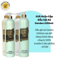 Bộ dầu gội và dầu xả Garden (1100ml/chai)