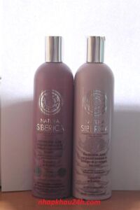 Bộ dầu gội và dầu xả Natura Siberica cho tóc nhuộm và hư tổn