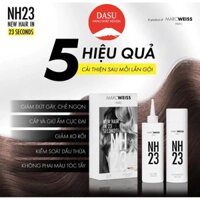 Bộ Dầu gội và Nước Dưỡng NH23 IQ REPAIR KIT 200ml giúp dưỡng ẩm và phục hồi độ bóng mượt cho mái tóc