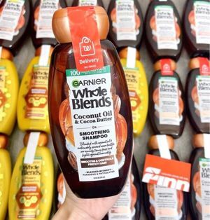 bộ dầu gội và xã garnier - coconut oil & cocoa butter 370ml