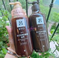 Bộ dầu gội và xả Ryo Hair Strengthen & Volume