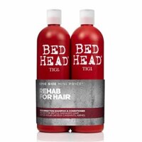 Bộ dầu gội + xả Bed Head Tigi Rehab For Hair - Level 3 Resurrection, 2 x 750ml