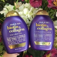 Bộ dầu gội xả Biotin Collagen 385ml của Mỹ