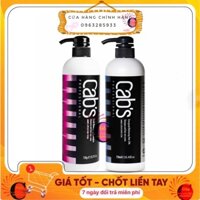 Bộ dầu gội xả cao cấp CAB'S 750ml siêu phục hồi, lưu hương 2 ngày, giữ màu và làm mượt tóc