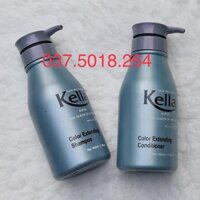 Bộ dầu gội xả cho tóc nhuộm Kella Color Extending 500mlx2[Chính Hãng]