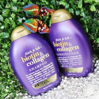 Bộ dầu gội xả chống rụng tóc thick & full biotin collagen 385ml