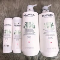 Bộ dầu gội xả dành cho tóc uốn xoăn CURLS WAVES GOLDWELL ( hàng chính hãng )