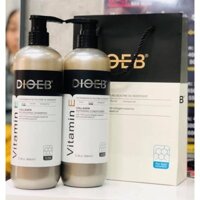 BỘ DẦU GỘI + XẢ DIOEB VITAMIN E COLLAGEN 800ml x2